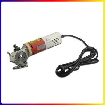 

Handheld Portable 65mm Rotary Blade Electric Cloth Cutter Fabric Round Knife Cutting Machine 220V Electric Round Scissors Shears