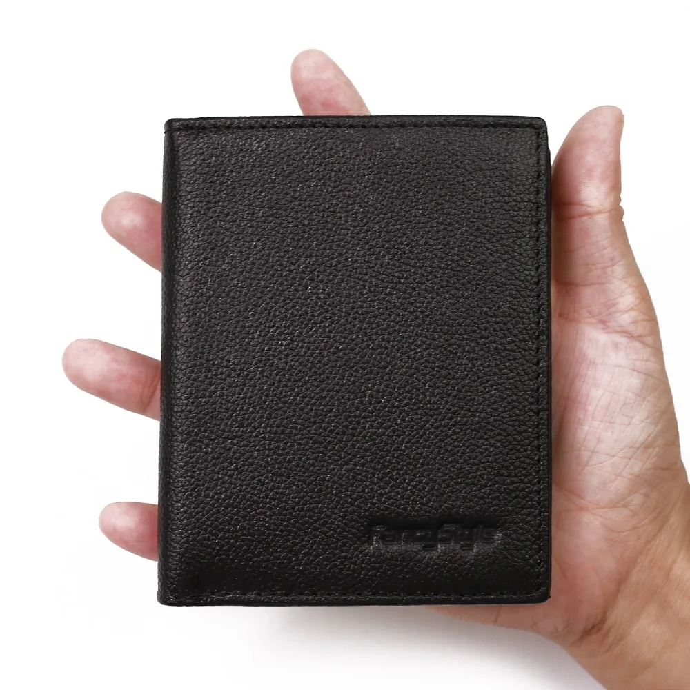 FancyStyle RFID Wallet Bilfold for Men Genuine Leather Best RFID