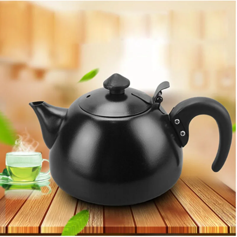 1L Elegant Fashion Induction Use Tea Pot Joint Cover Design Stainless Steel Water Kettle Free Shipping | Дом и сад