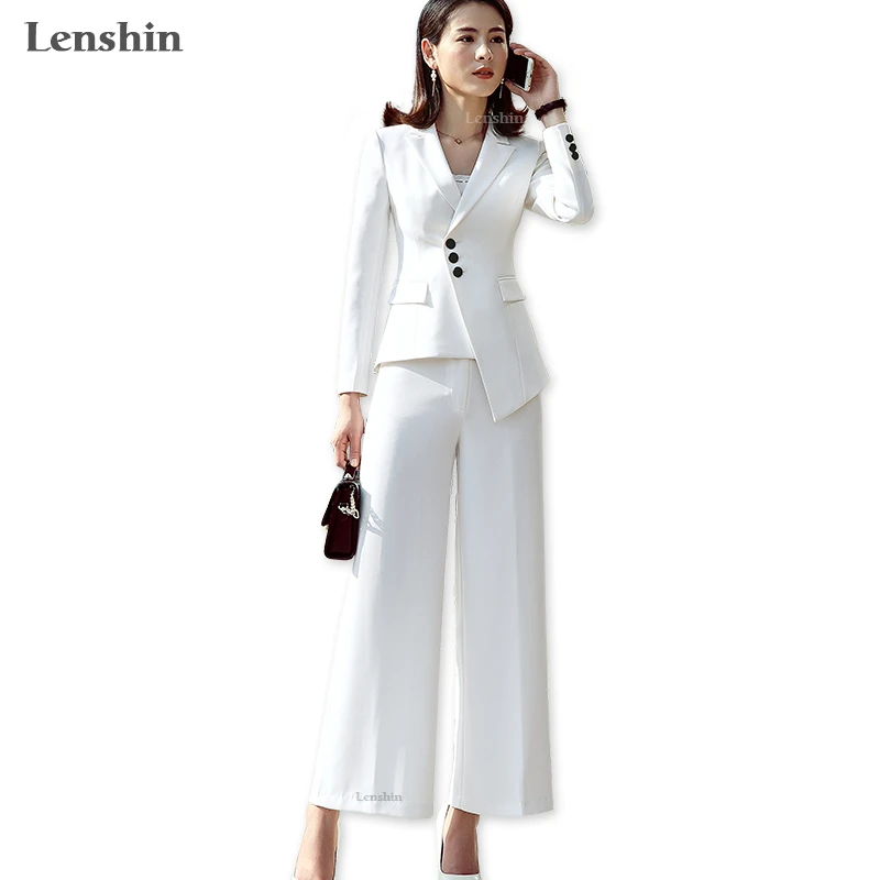 Lenshin 2 Buah Setelan Formal Pant Suit 