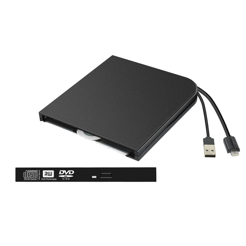 Maikou 12,7 мм type-C USB 2,0 DVD привод Внешние оптические приводы Корпус SATA к USB Внешний чехол для ноутбука без