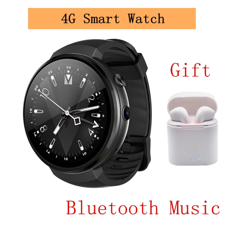 Smart Watch Android 7.0 4G LTE Smartwatch Pedometer Heart