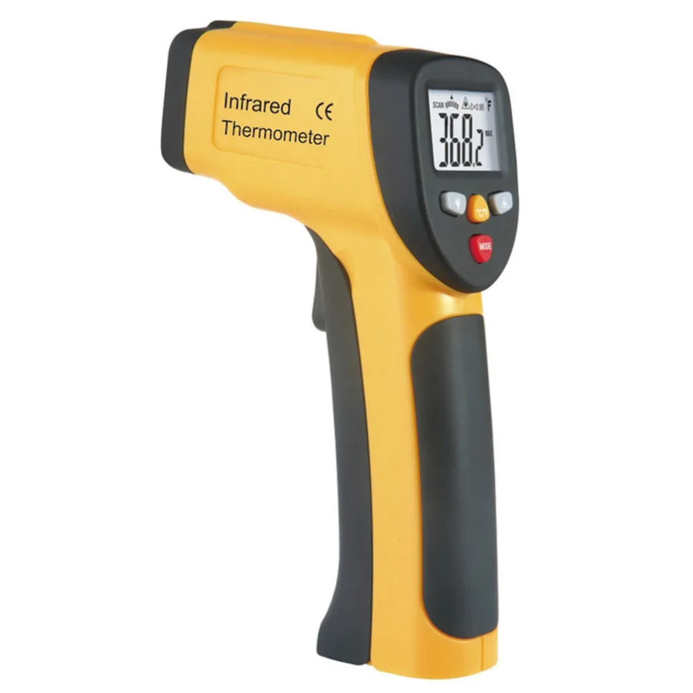 2016 NEW LCD Display IR Infrared Thermometer 50 To 650 Degree Celsius