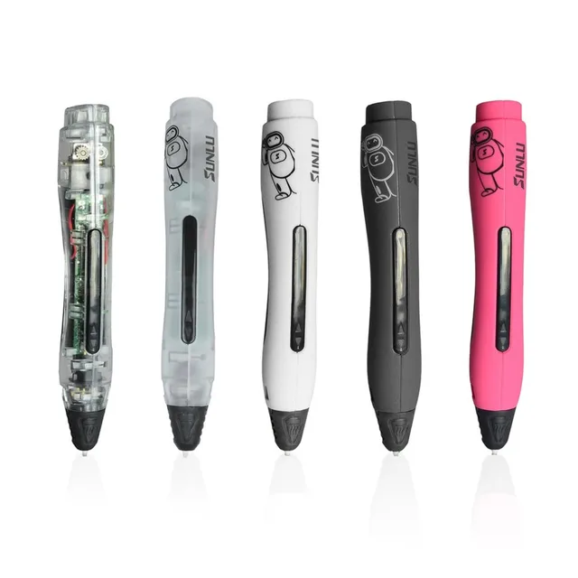 Best Price SL-400A 3D Printing Pen With Filaments Creative gift Doodling Drawing Pen Rechargeable Printer For Kids & Adults Dropshipping