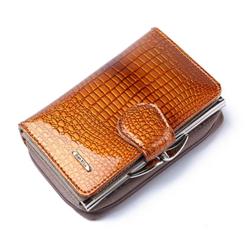 

Qianxilu Brand 2016 Fashion Women Wallet Genuine Leather credit card holder and Coin Purse portefeuille femme