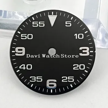 

29mm Black Sterile Watch Dial fit 2836/2824 2813/3804,Miyota 82 Series Movement P884