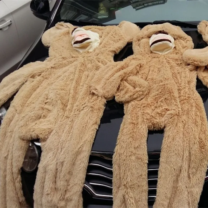 Miaoowa 1pc Huge Size 160cm USA Giant Bear Skin Animal Teddy Bear Hull Coat Super Quality Lovely Plush Toys for Girls Kids Child Miaoowa 1pc Huge Size 160cm USA Giant Bear Skin Animal Teddy Bear Hull Coat Super Quality Lovely Plush Toys for Girls Kids Child