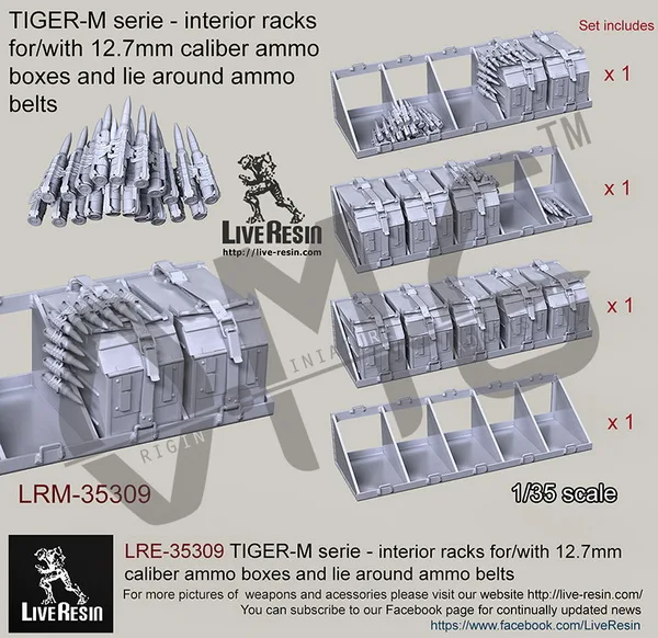 [Набор масштабных моделей] Жилая Смола LRE 35309 1/35 TIGER M серия|Наборы для сборки