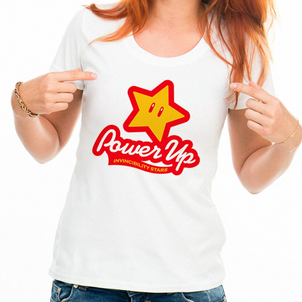High Quality Print Summer T Shirt Star Graphic Women T shirt Oversized