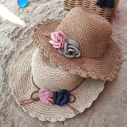Новая Шляпка 2019 новая Корейская версия пляж складной цветы Для женщин Зонт Шапки рабака Солнца защиты летний солнцезащитный щит шапки H142