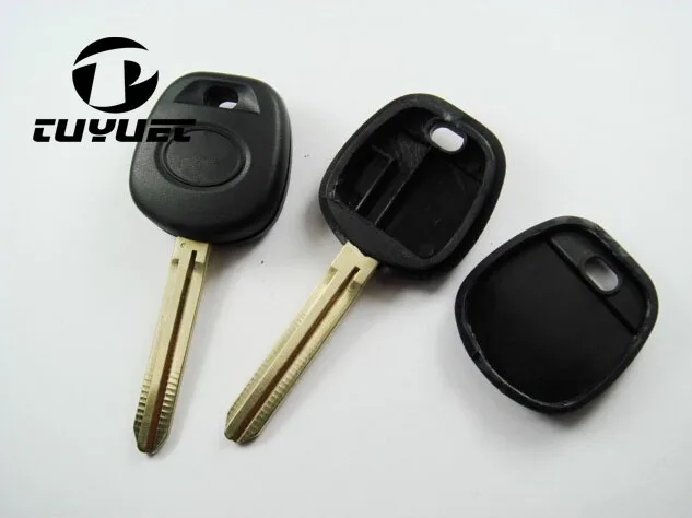 Новый чехол для ключей FOB Toyota Transponder TOY43 Blade (можно установить TPX1.2 и карбоновый чип)