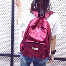 print letter School Backpack Women School bag Back Pack Leisure Korean Ladies Knapsack Laptop Travel Bags for Teenage Girls