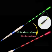 Smart Fishing Float sygnalizator brań przynęta na ryby LED Light zmienia kolor automatyczna noc elektroniczna zmiana boja świecące w ciemności CR425