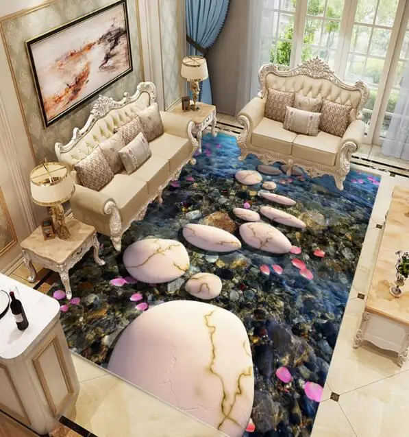 

Modern 3D Printed Carpet Bedroom, Living Room, Tea Table, Sofa, Fresh and Simple, Cutting Anti-skid Pad free shipping