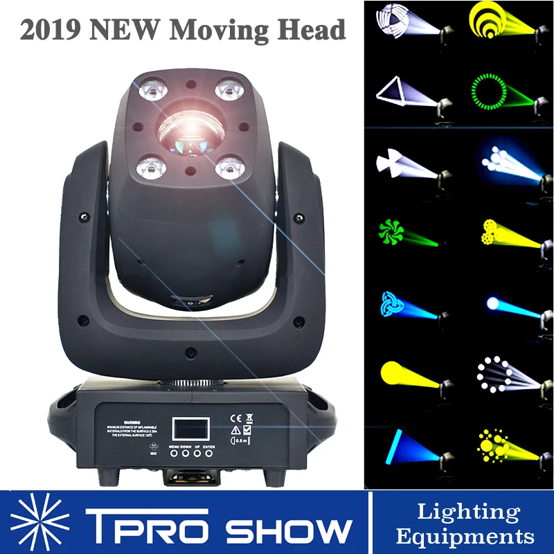Светильник с движущейся головкой 140 Вт Led Lyre Head 100 Spot 40 сценический светильник для