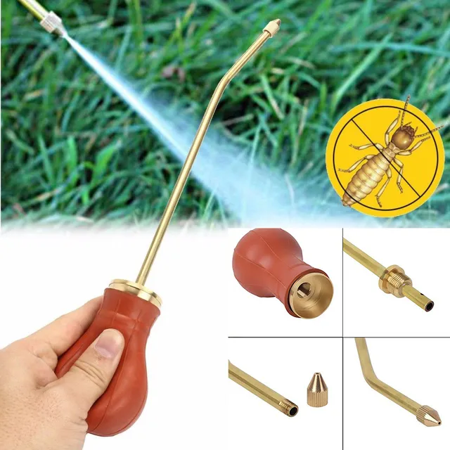 Pest Control Bulb Duster Sprayer Pesticide Diatomaceous Earth Powder