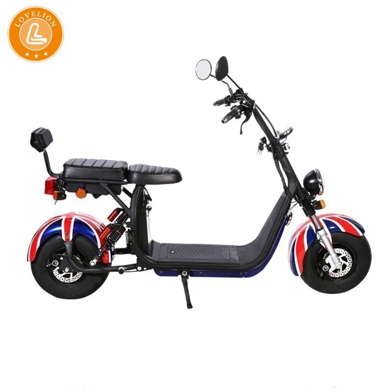 

LOVELION EEC certification Big Power Electric Harley Scooter Can Disassembly 60v 12AH/20AH Li-on Battery Adult ebike Motorcycle