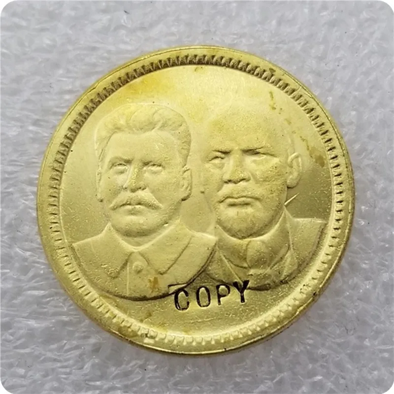 1949 Россия CCCP Ленин и Сталин памятные монеты-копия монет медаль коллекционные монеты