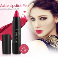 1 шт. матовая помада-карандаш для губ-лайнер крем салон/вечерние макияж Палетка для макияжа Палитра косметические инструменты 24 цвета для раздела