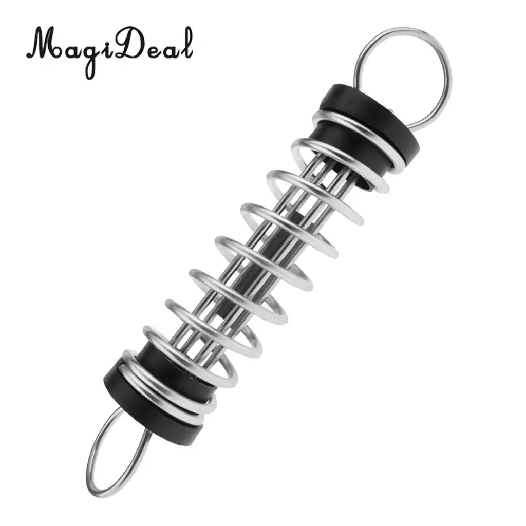 MagiDeal 304 Stainless Steel Boat Anchor Dock Line Mooring Spring 6x300mm for Inflatable Fishing Kayak Caneo Boat Accessories