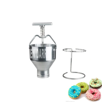 

T-03 Stainless Steel Mini Manual Donuts Machine Manufacturer; Hand Taper Hopper with Stand 3L/5L
