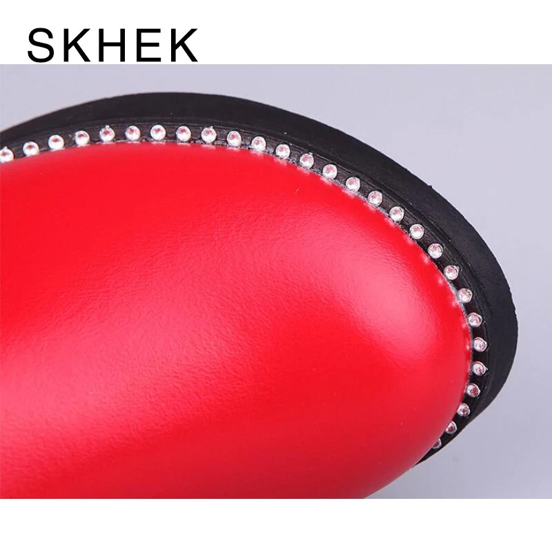 Зимние ботинки SKHEK для девочек новые модные удобные толстые теплые детские детей