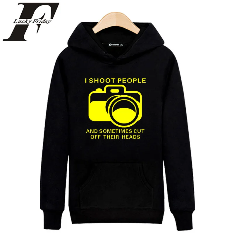 2017 Camera Hoodies Autumn Winter hoodie and sweatshirts Hooded For Men