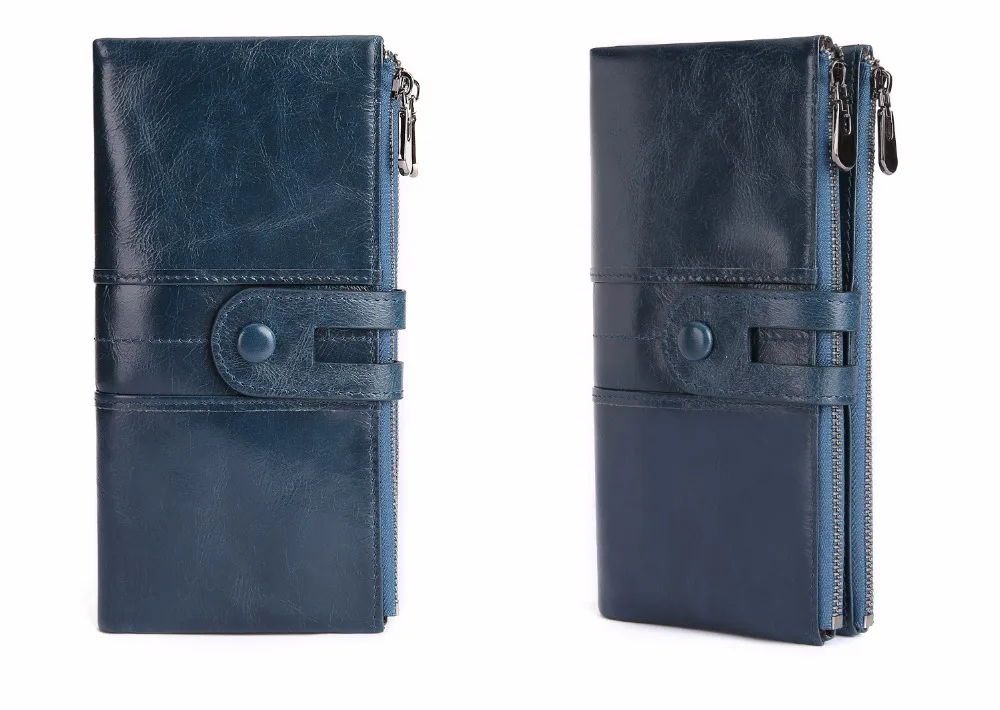 lady\'s wallet blue a