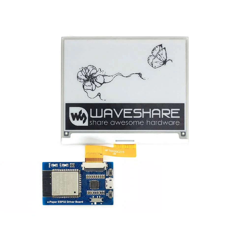 Универсальная плата драйвера e-paper с WiFi/Bluetooth SoC ESP32, поддерживает различные Waveshare SPI e-paper raw panels