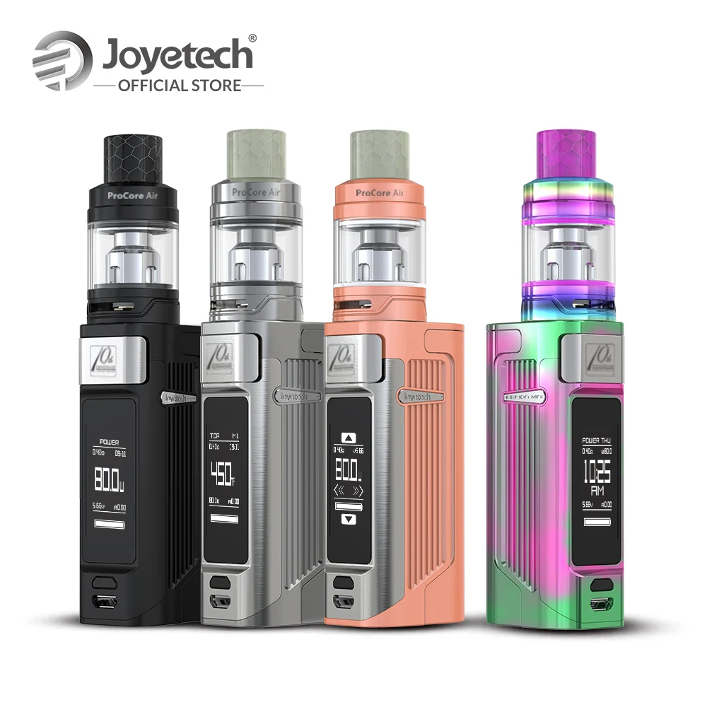 Original Joyetech ESPION Solo Kit With ProCore Air Atomizer 4.5ml Capacity Tank in ProCA 0.4ohm Head 80w Electronic Cigarette