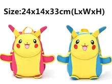 Pokemon Schultaschen Pikachu Rucksäcke Für Kinder Jugendliche Kinder Geschenk Anime Schultern Tasche 24x14x33 cm