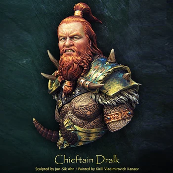 

1:10 Resin Figure BUST Model Sci-fi Movie Character Sheikh Bang X112