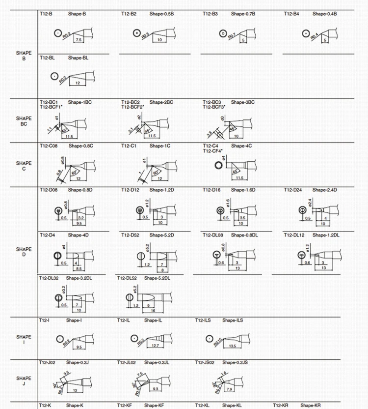 Паяльник для подключения к наконечники T15-BC1 T15-BC2 T15-BC3 паяльное жало для паяльной станции Hakko