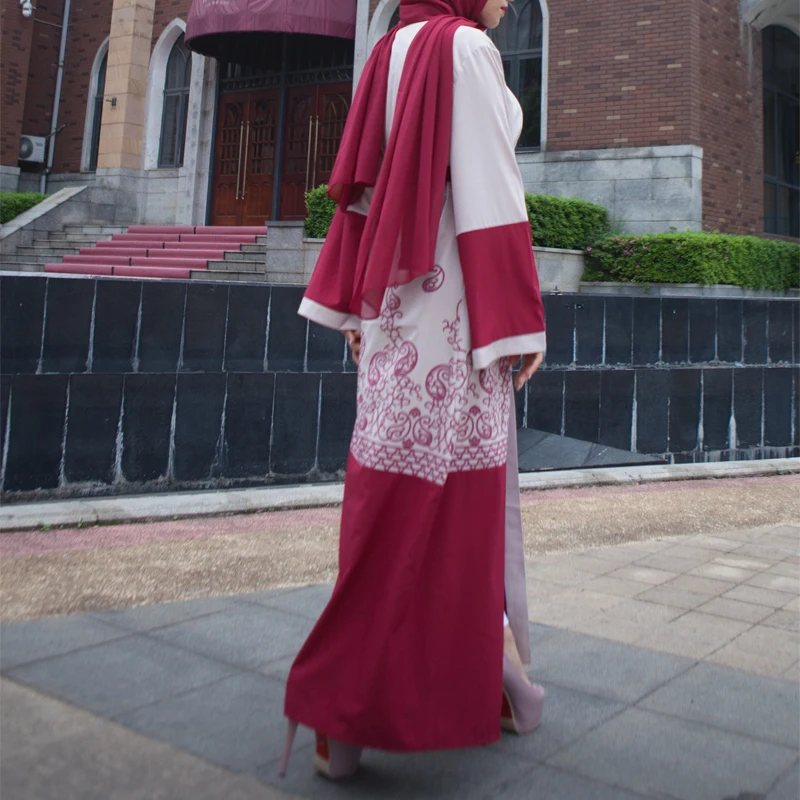 Рамадан Eid размера плюс Abaya Дубай кимоно кардиган мусульманское платье Abayas для