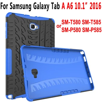 

Tire Silicon Cover for Samsung Galaxy Tab A A6 10.1 2016 S-Pen Version SM-P580 SM-P585 or T580 T585 SM-T580 SM-T585 Case Funda