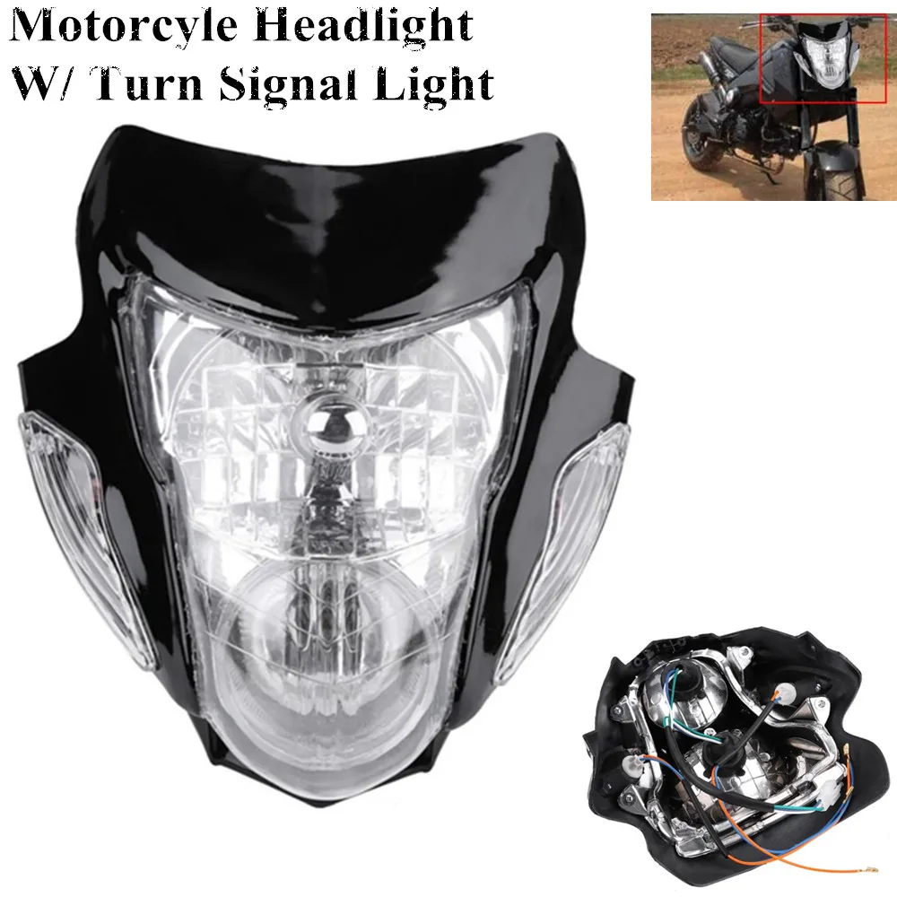 

Motorcyle Headlight with Turn Signal Headlamp with Turn Signal for Suzuki SV650 S SV1000 Katana 600 750 GSX TL
