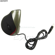 P Wired Vertical Mouse Superior Ergonomic Design Mice Optical USB Mouse For Gaming Computer PC Laptop