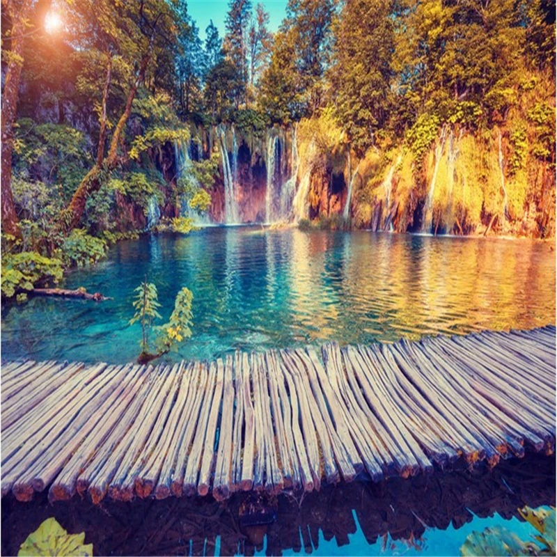 Personalized-custom-flooring-3D-outdoor-beautiful-wooden-bridge-floor-tiles-three-dimensional-background-painting-thick-waterpro (2)