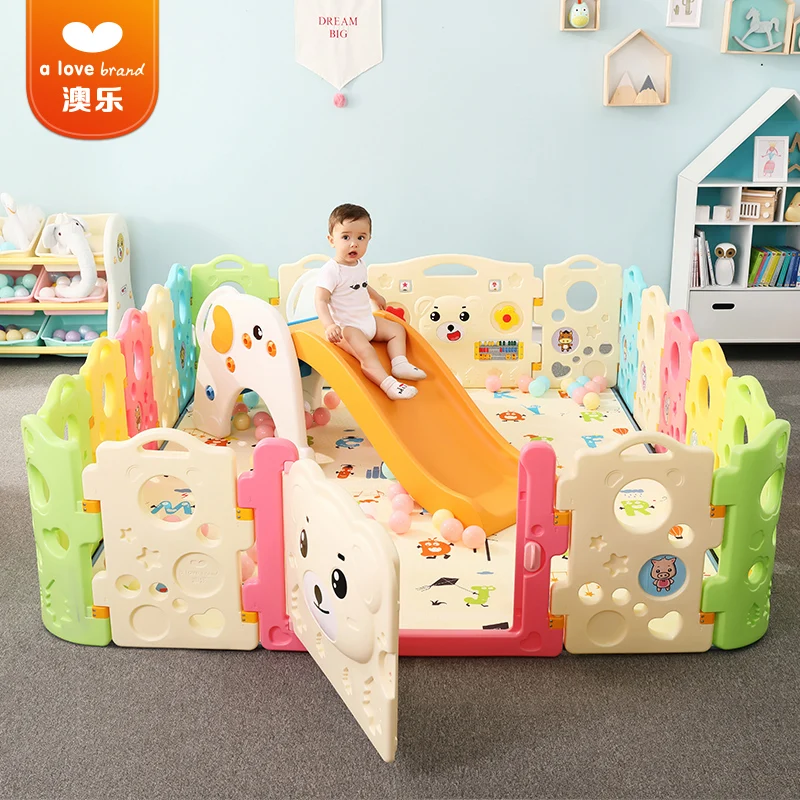 

Indoor Baby Playpen Outdoor Kids Play Games Fence Toddler Crawl Protection Rail Educational Baby Gear Children Safety Play Yard