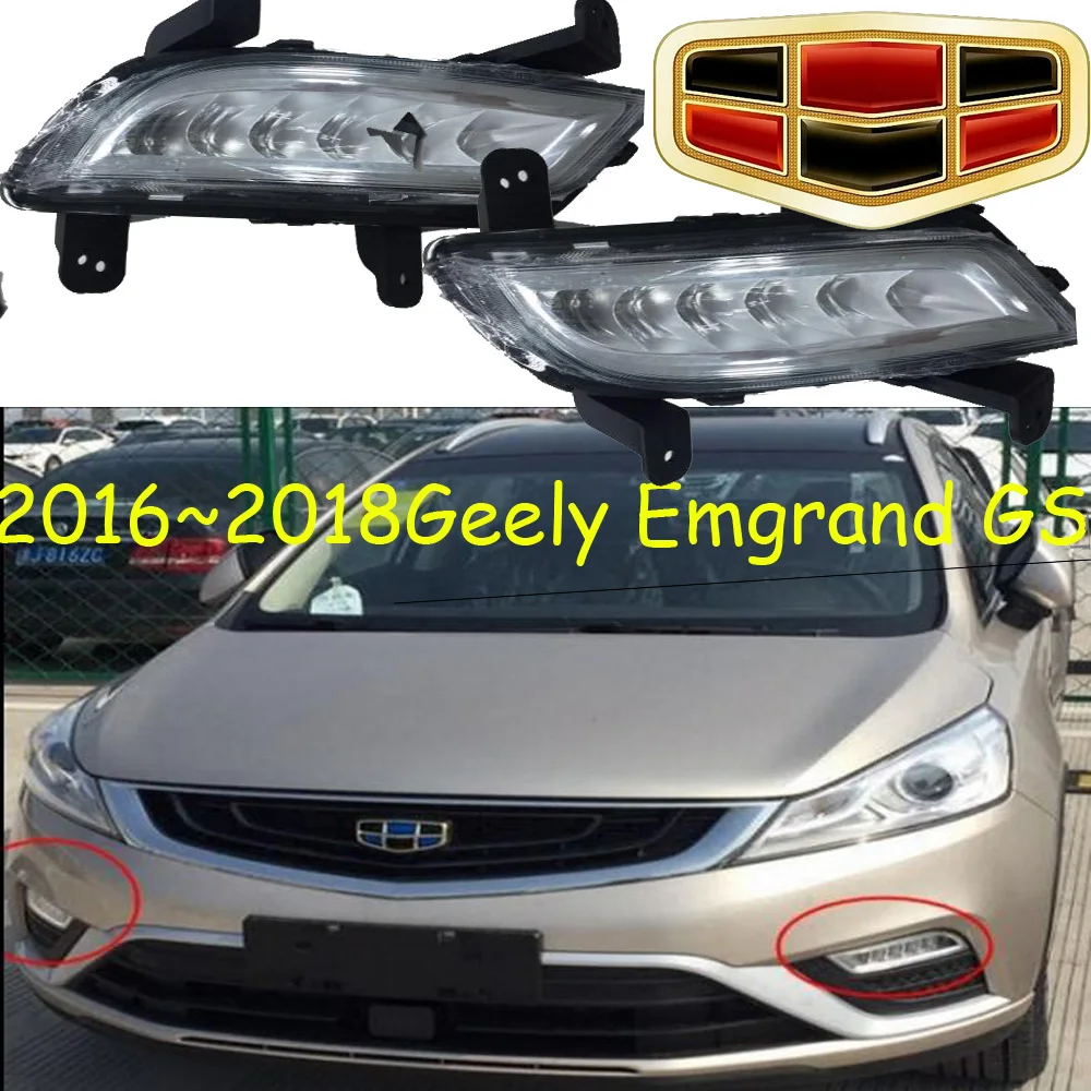 Светодиодный 2016 ~ 2018 Geely Emgrand GS дневной свет противотуманных фар задний фонарь EC8