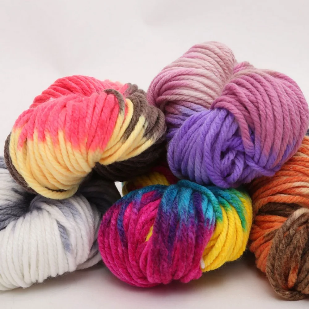 250g/ball Thick Wool Yarn For Hand Knitting Crochet