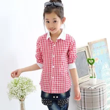 Весенне-летняя детская одежда, рубашка, рубашки для девочек, милые дизайнерские рубашки с длинными рукавами для девочек