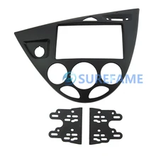 Двойная Din Автомобильная магнитола установка объемная панель для Ford для Focus MK1/Fiesta LHD фасции пластина Dash монтажный комплект внутренняя отделка Facia