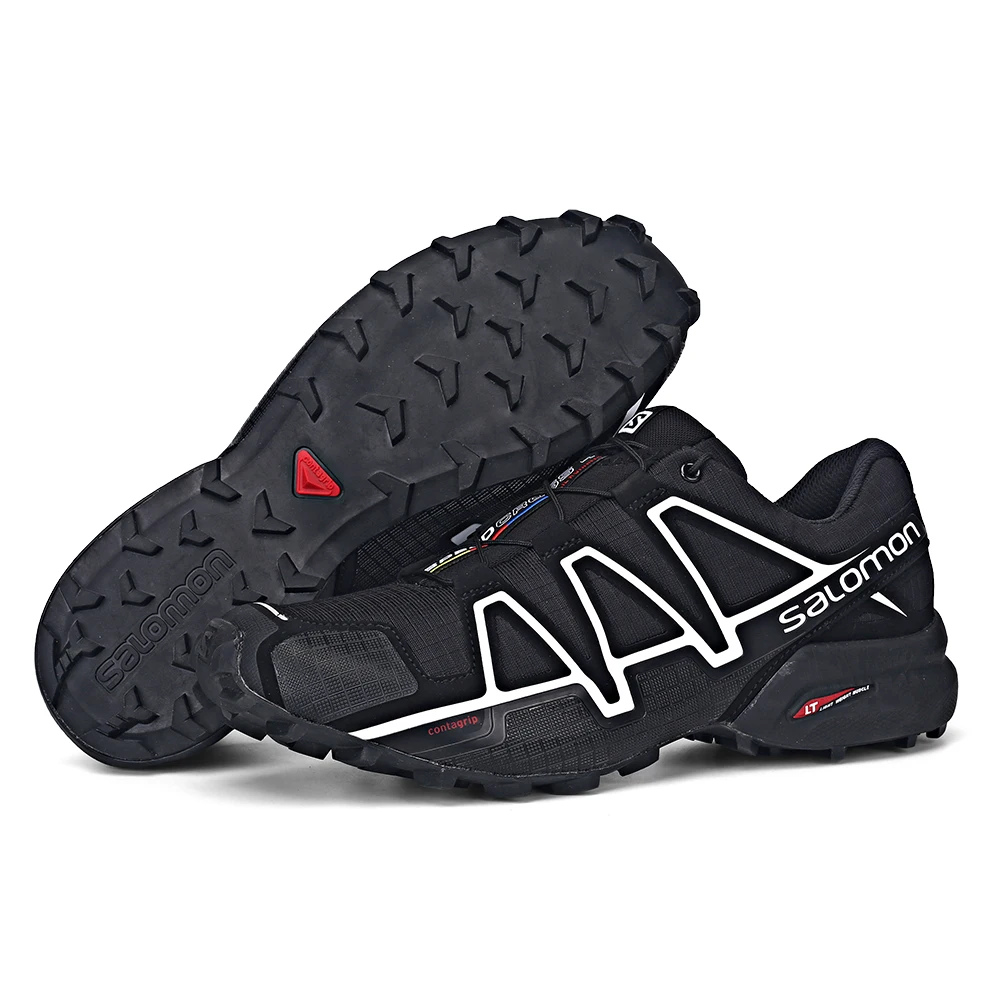 

2019 Salomon Speed cross 4 CS Men Running Athletic Fitness Sport Outdoor Shoes Hombre Solomon Speedcross Male Running Muje 40-46