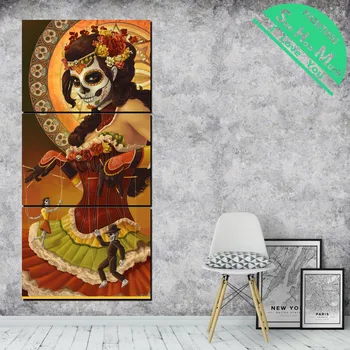 

3 Piece Dead of Sugar Girl Modern Wall Pictures for Bedroom Print Canvas Painting Living Room Decoration Decor Home Decoration