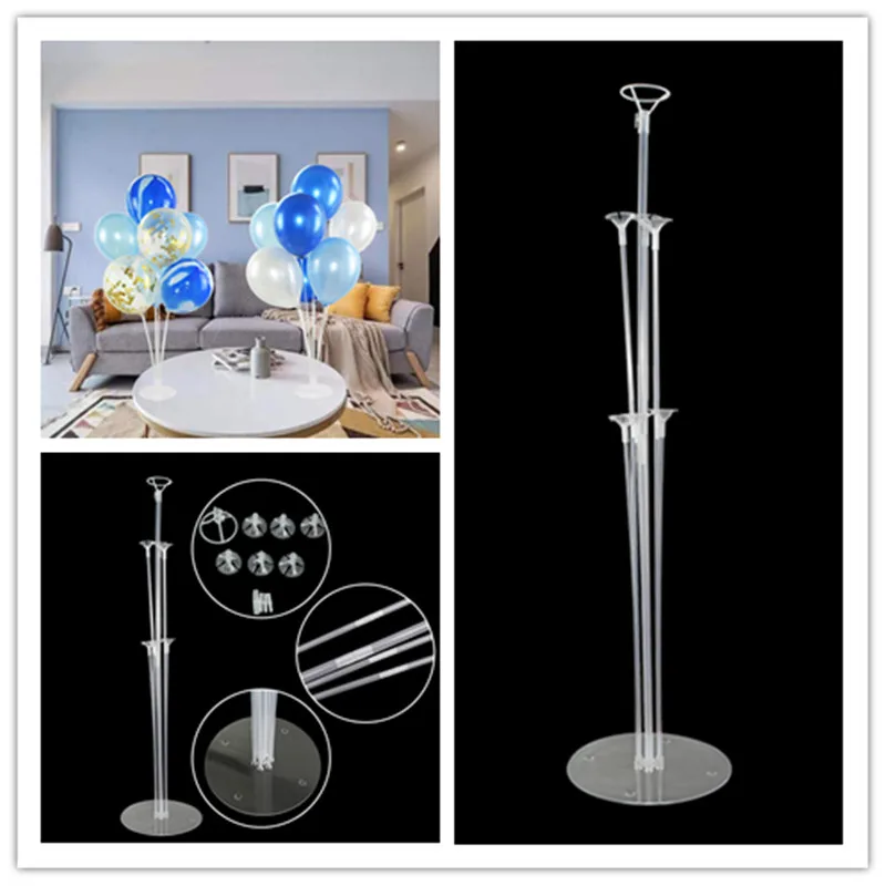 

Birthday Party Balloons Holder Column Base Decorations Table Stand Floating Latex Balloon Wedding Home Inflatable Balls Decor