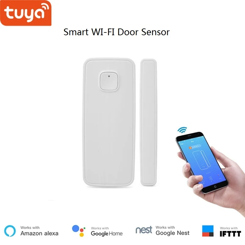 wifi door sensor google home