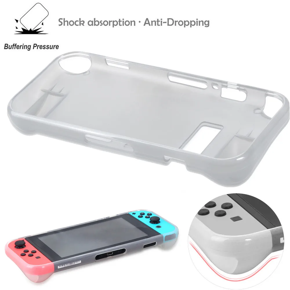 

Anti-Scratch Ultra-Thin Protective Case Cover Shock-Absorption Cover Soft TPU Case for Nintendo Switch 12.7