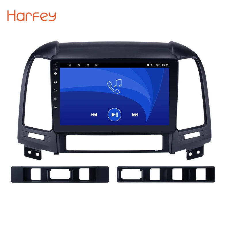 

Harfey Android 8.1/7.1 Car GPS Multimedia Navi Stereo Player For HYUNDAI SANTA FE 2005 2006 2007 2008 2009-2011 2012 with WIFI