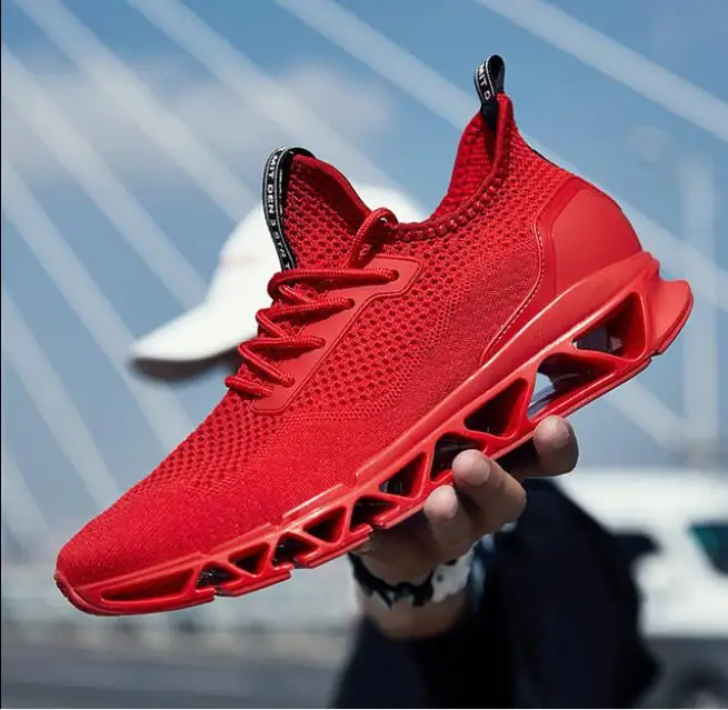 

Super Cool breathable running shoes men sneakers bounce summer outdoor sport shoes Professional Training shoes EU39-44